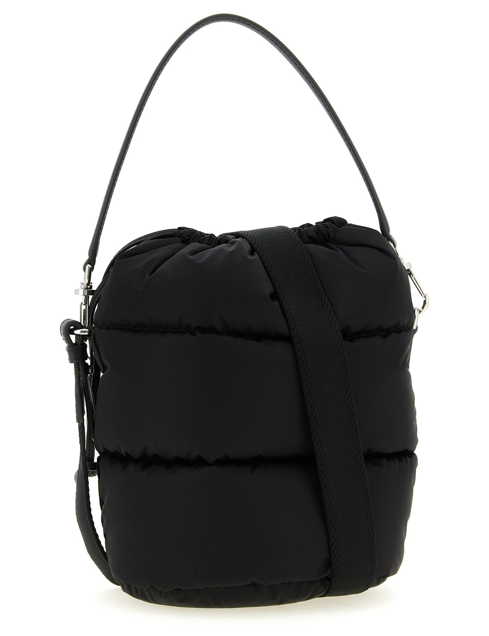 Moncler Black Polyamide Bucket Bag
