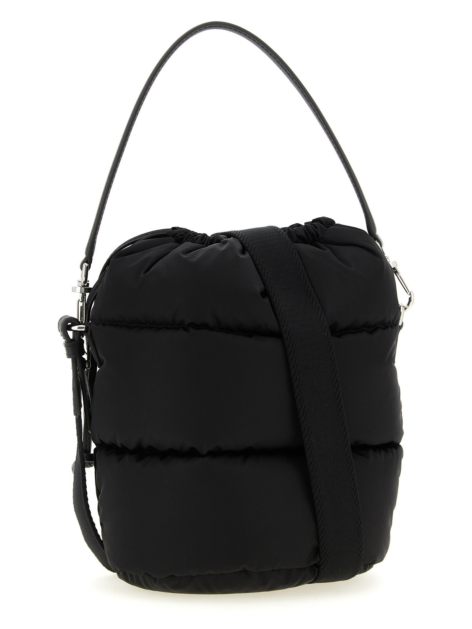 Moncler Black Polyamide Bucket Bag