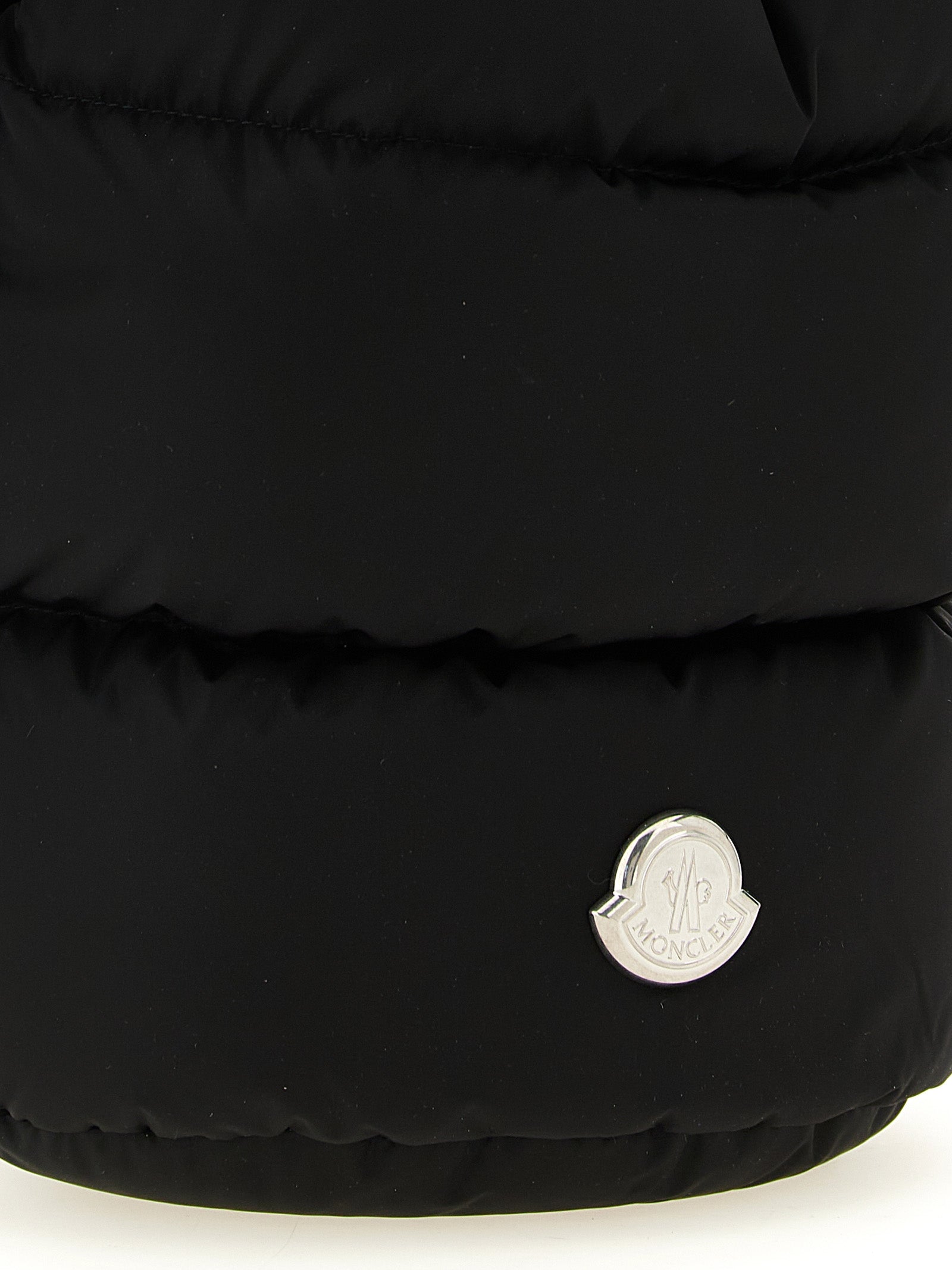 Moncler Black Polyamide Bucket Bag