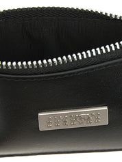MM6 Maison Margiela Black Calfskin Wallets