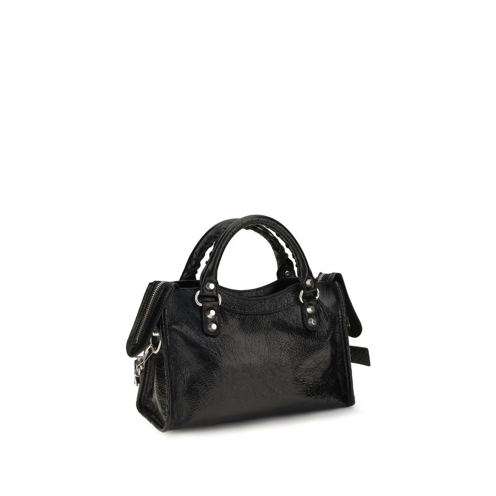 Balenciaga Black Lambskin Shoulder Bag