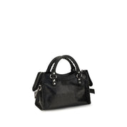 Balenciaga Black Lambskin Shoulder Bag