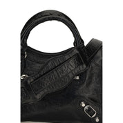 Balenciaga Black Lambskin Shoulder Bag