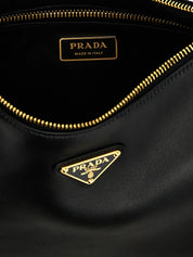 Prada Black Calfskin Shoulder Bag