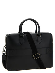 Dolce & Gabbana Black Lamb Leather Tote Bag