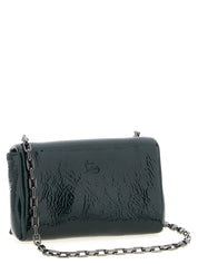 Christian Louboutin Green Calfskin Crossbody Bag