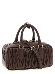 Miu Miu Brown Lamb Leather Handbag