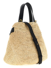 Loewe Beige Raffia Tote Bag