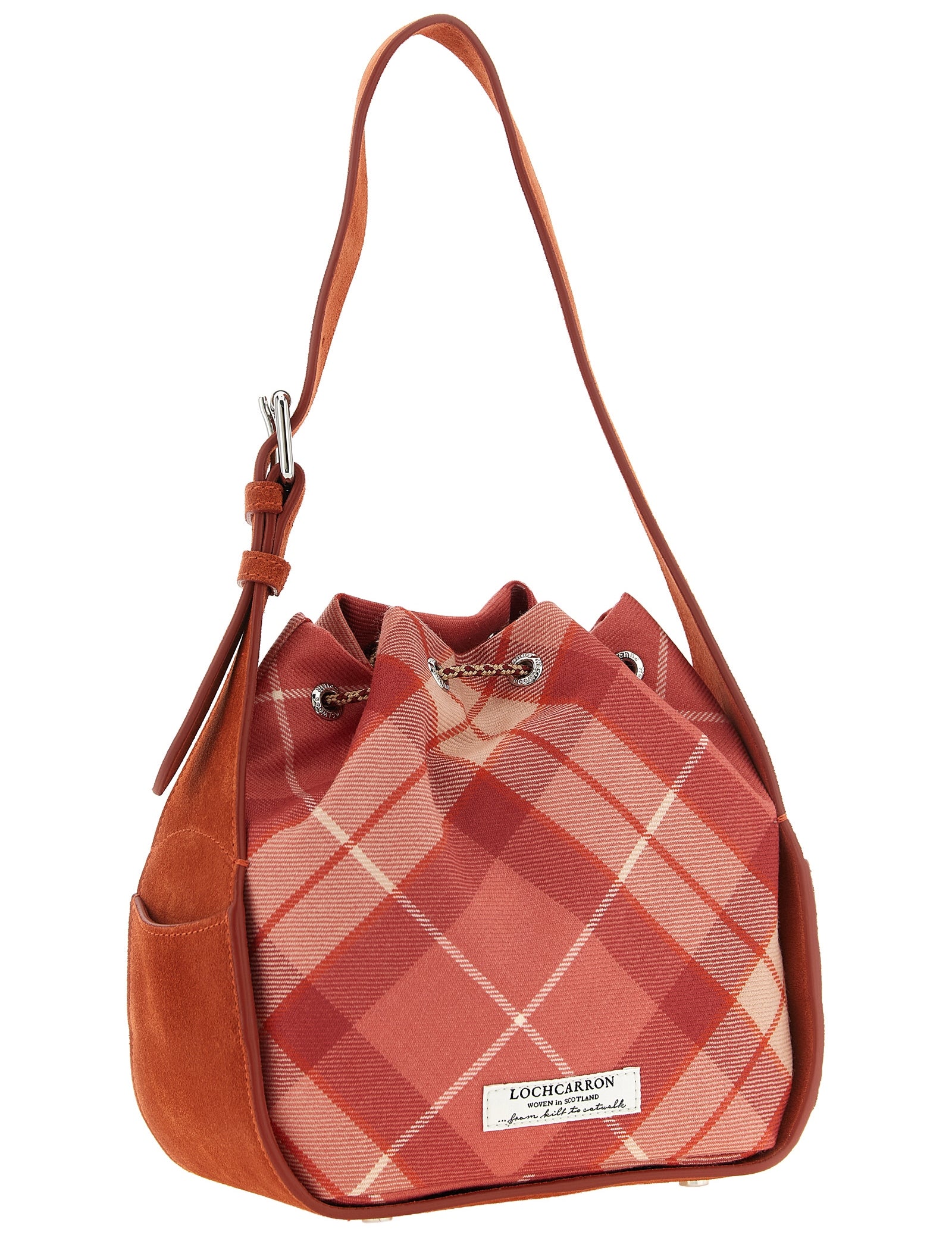 Vivienne Westwood Pink Wool Shoulder Bags