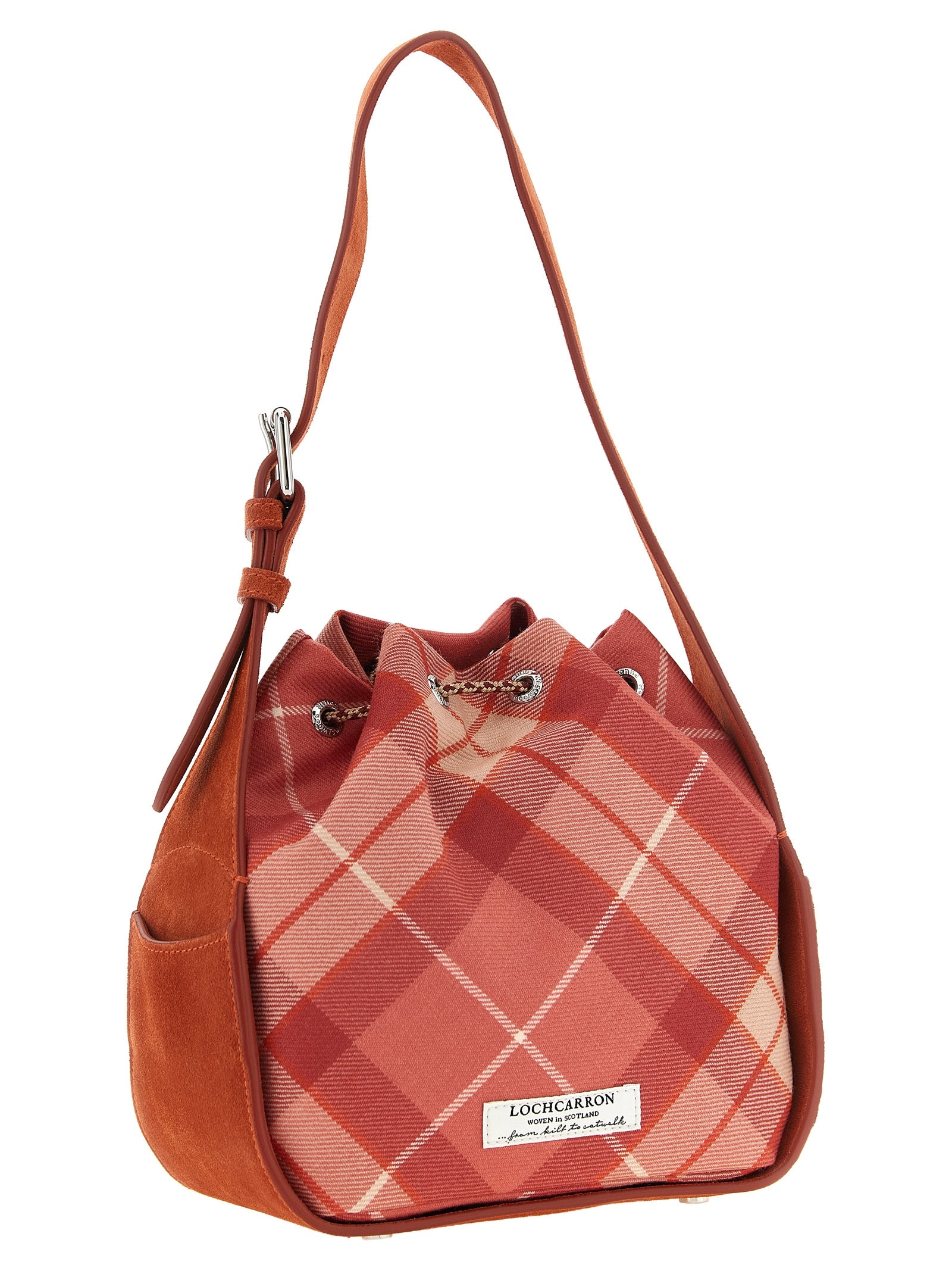 Vivienne Westwood Pink Wool Shoulder Bags