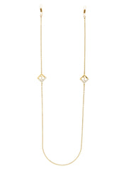 Fendi Gold Brass Eyewear Chain
