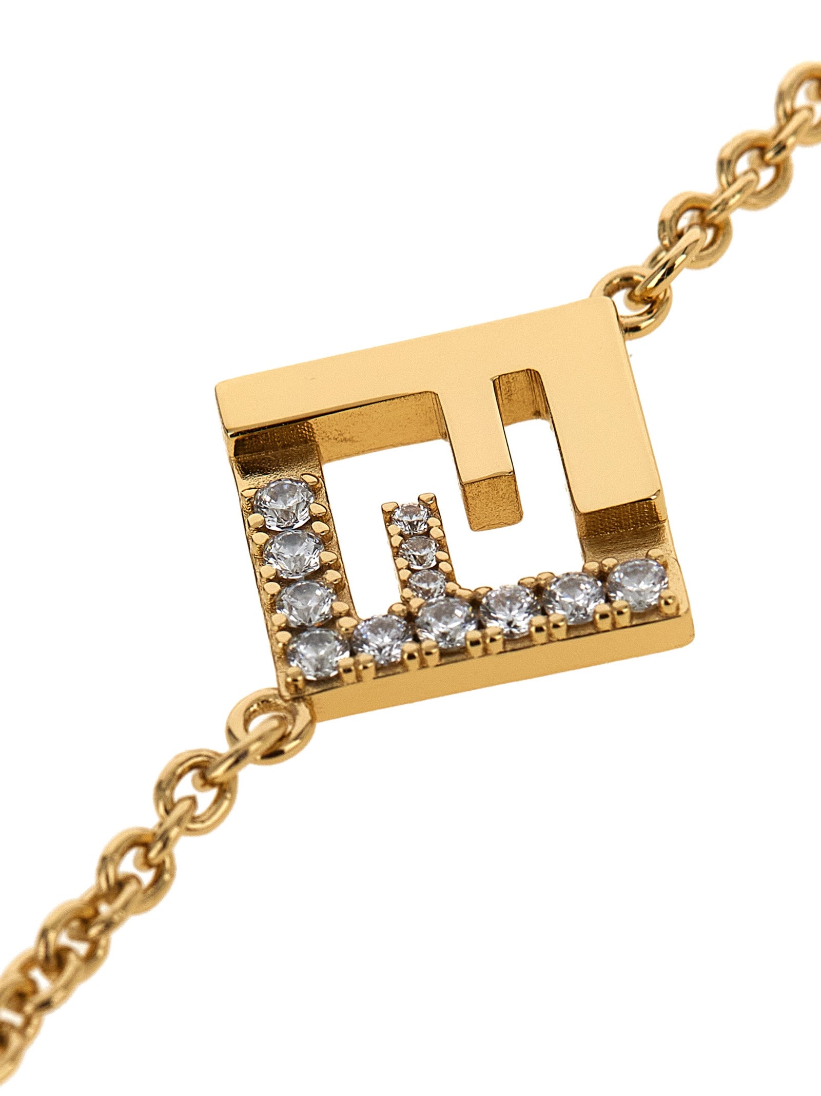 Fendi Gold Brass Eyewear Chain