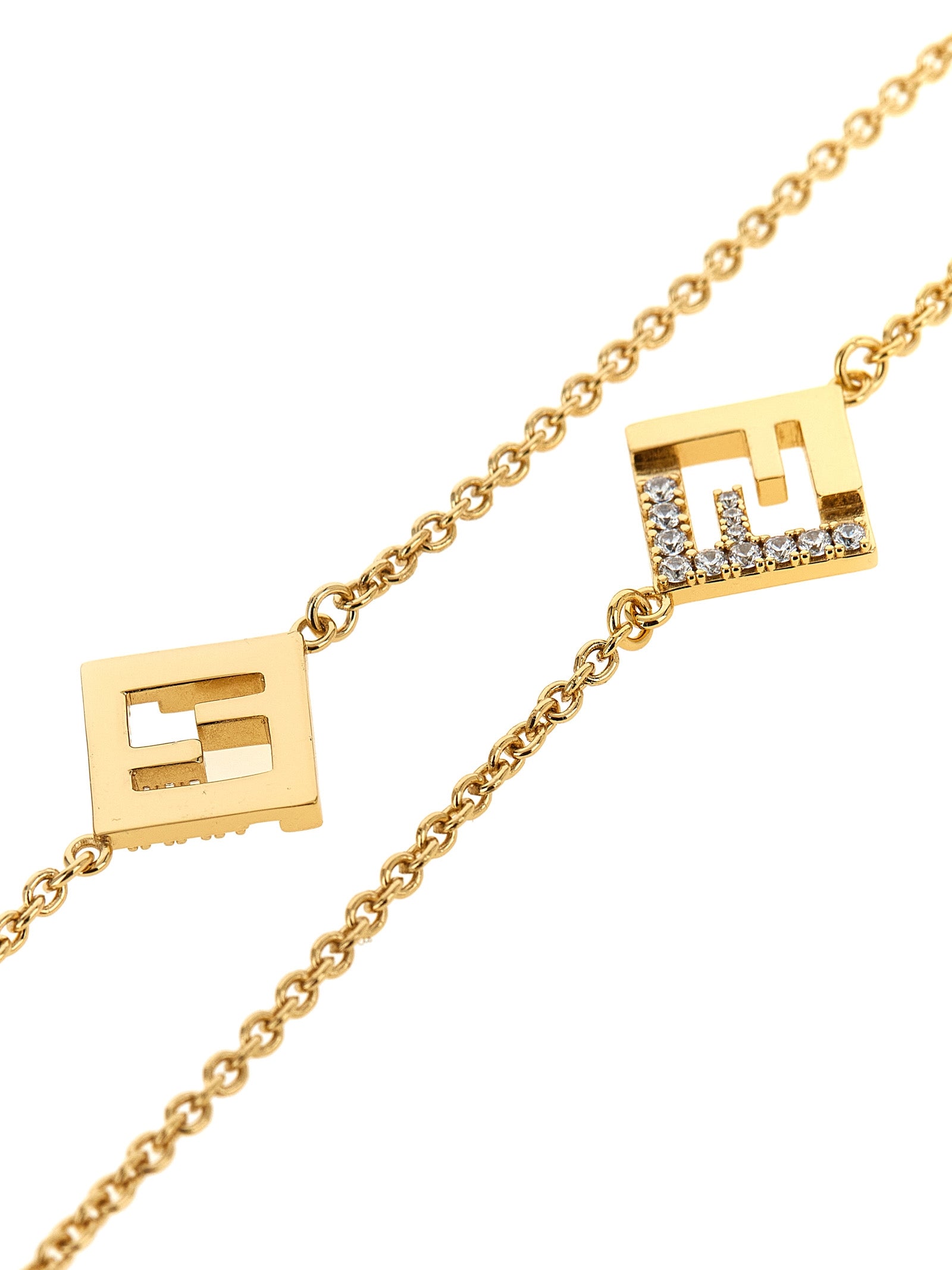Fendi Gold Brass Eyewear Chain