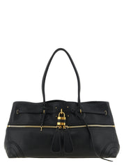Chloé Black Lamb Leather Shoulder Bag