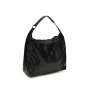 Balenciaga Black Lambskin Hobo Shoulder Bag