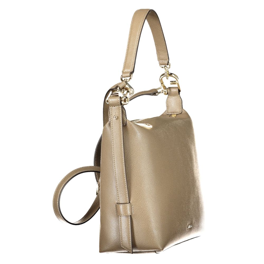 Furla Brown Leather Hobo Bag