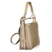 Furla Brown Leather Hobo Bag