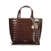 Furla Brown Leather Tote Bag