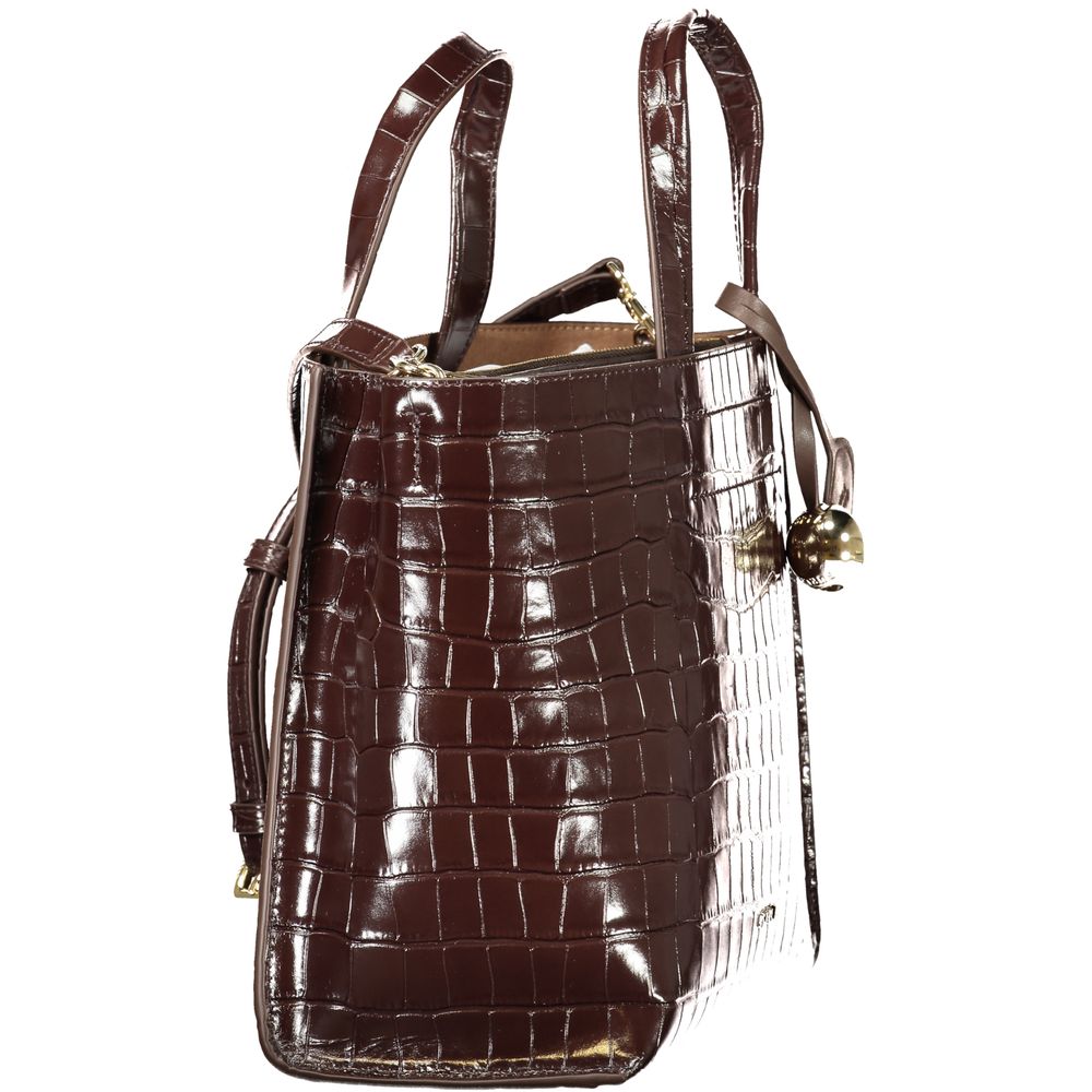 Furla Brown Leather Tote Bag