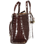 Furla Brown Leather Tote Bag
