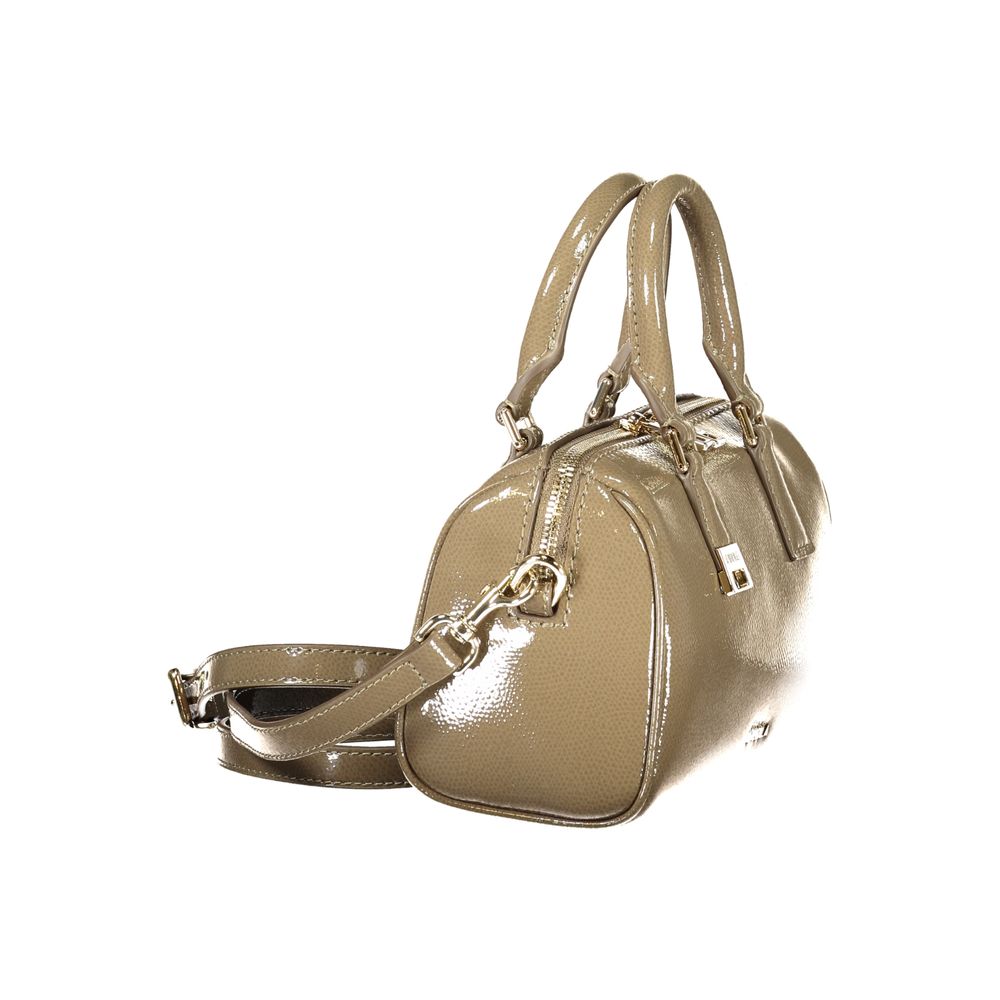 Furla Green Leather Mini Boston Bag