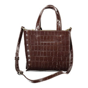 Furla Brown Leather Mini Tote Bag