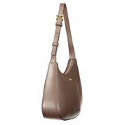 Furla Brown Leather Shoulder Bag