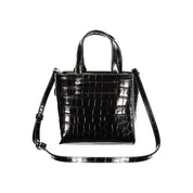 Furla Black Leather Mini Tote Bag