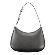 Furla Black Leather Shoulder Bag