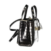 Furla Black Leather Mini Tote Bag