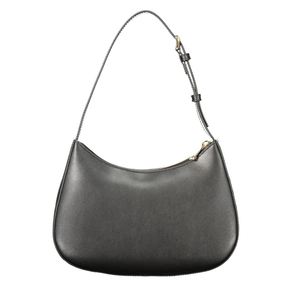 Furla Black Leather Shoulder Bag