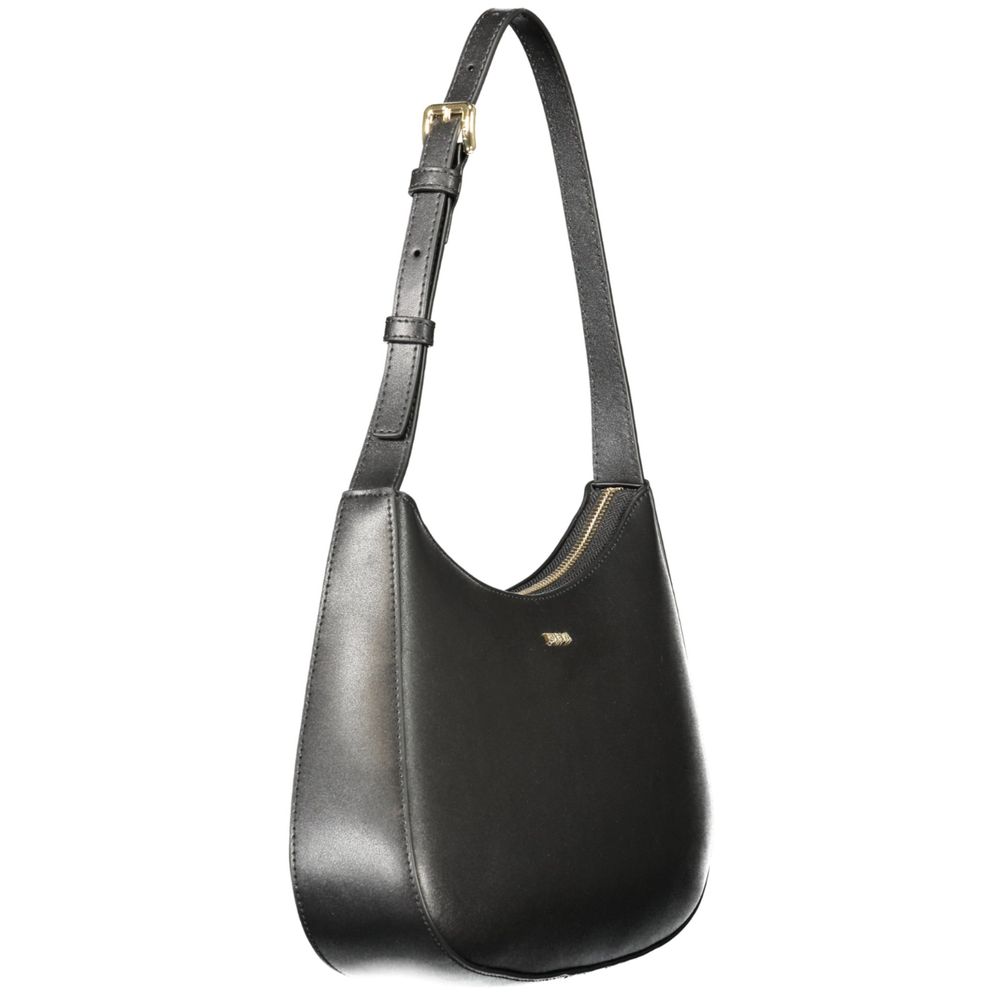 Furla Black Leather Shoulder Bag