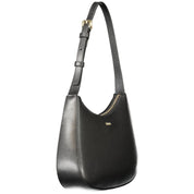 Furla Black Leather Shoulder Bag
