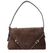 Givenchy Brown Suede Shoulder Bag