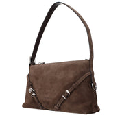 Givenchy Brown Suede Shoulder Bag