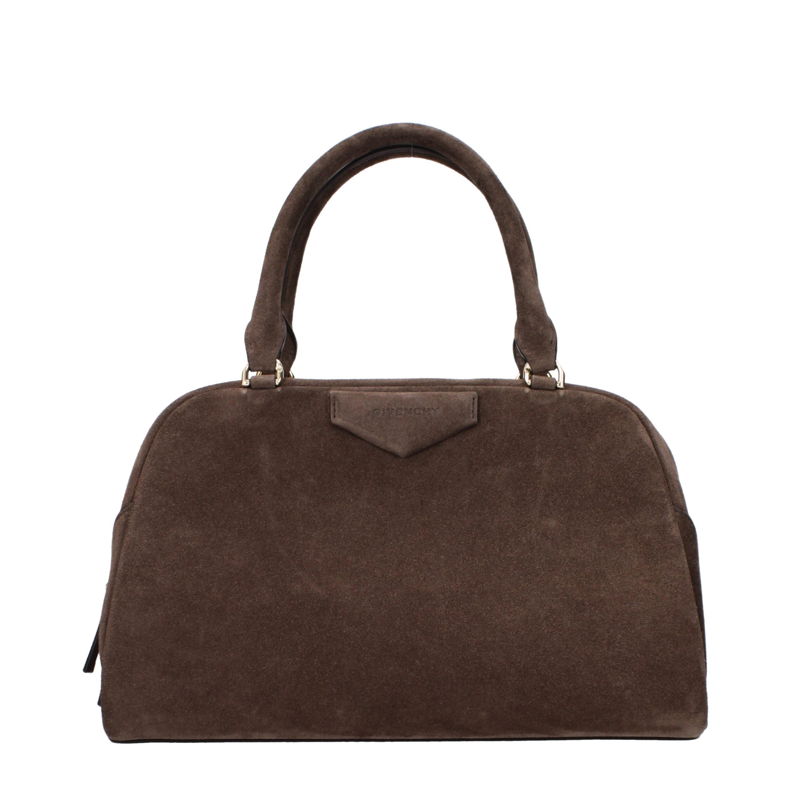 Givenchy Brown Leather Suede Handbag