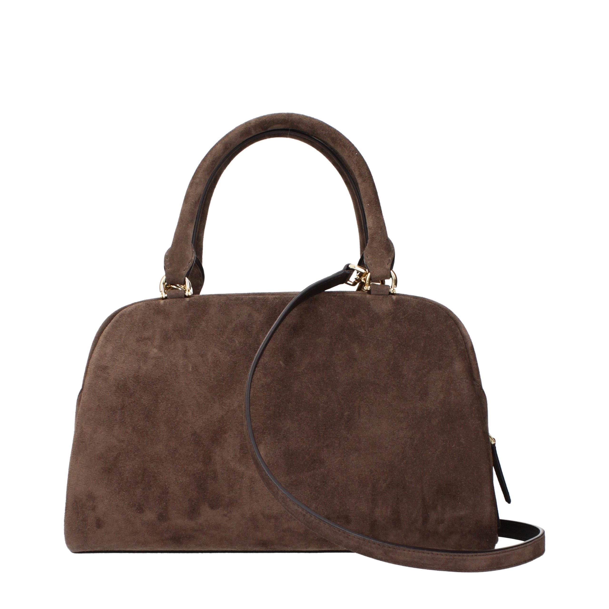 Givenchy Brown Leather Suede Handbag