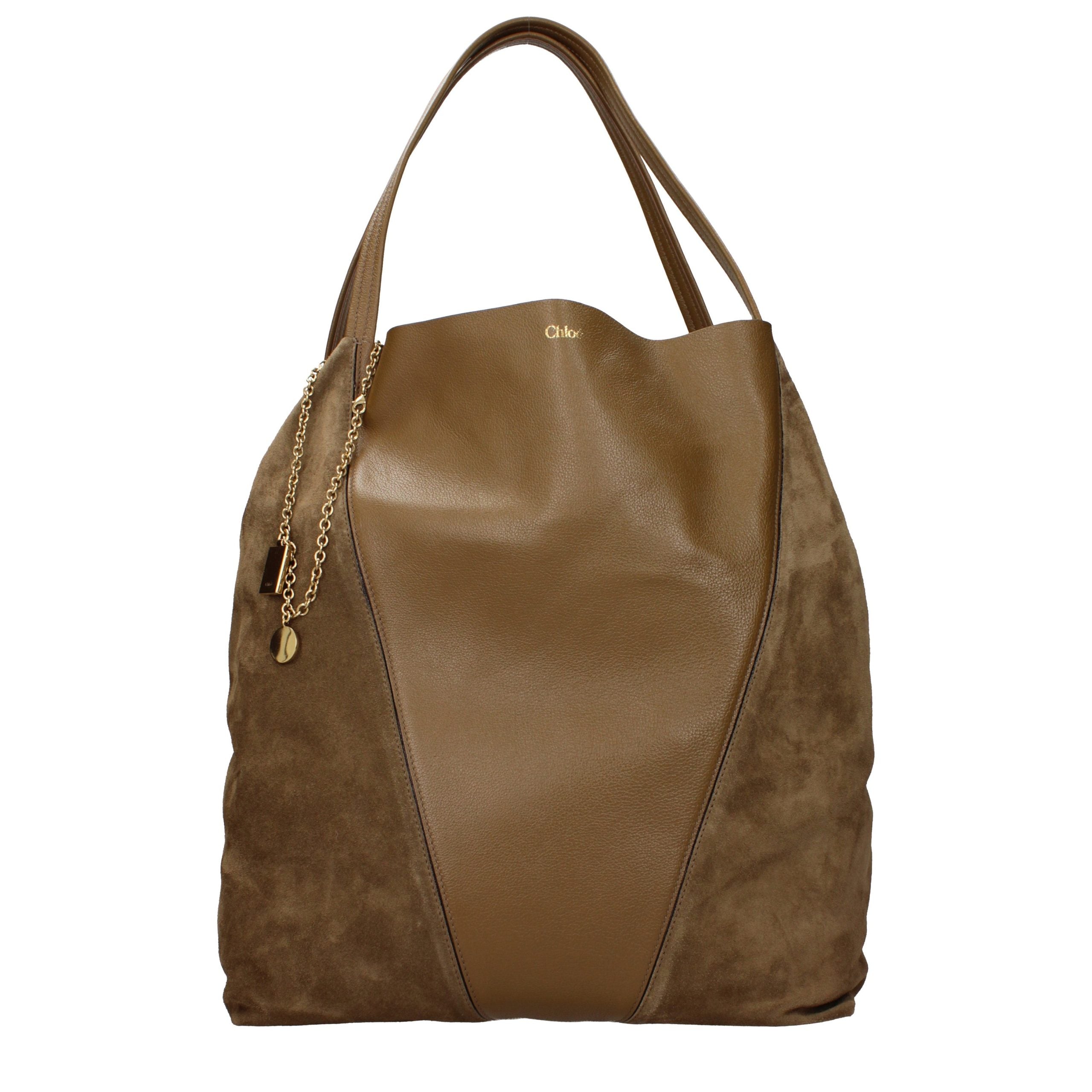 Chloé Brown Suede Shoulder Bag
