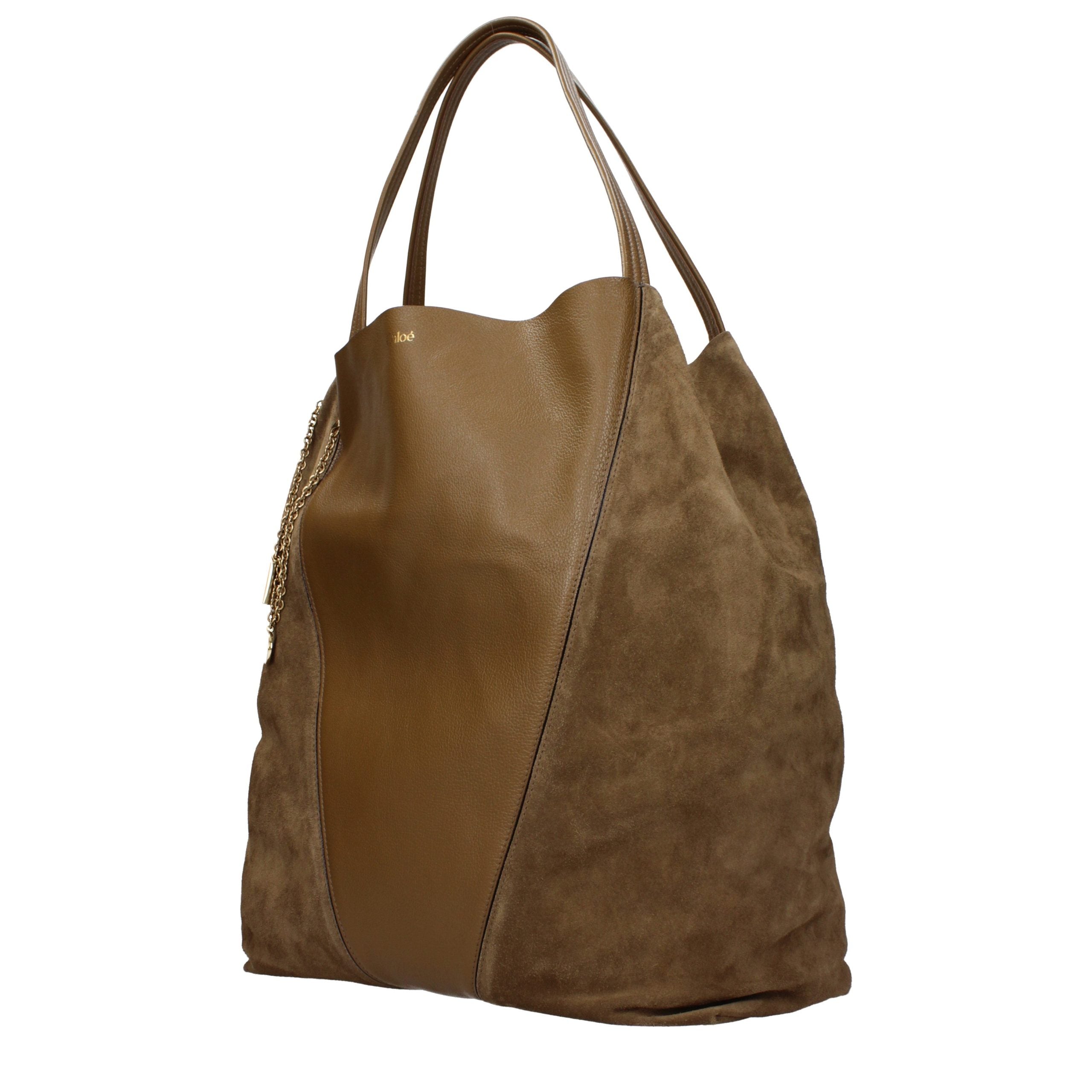 Chloé Brown Suede Shoulder Bag
