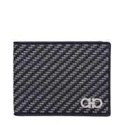 Ferragamo Blue Leather Wallets