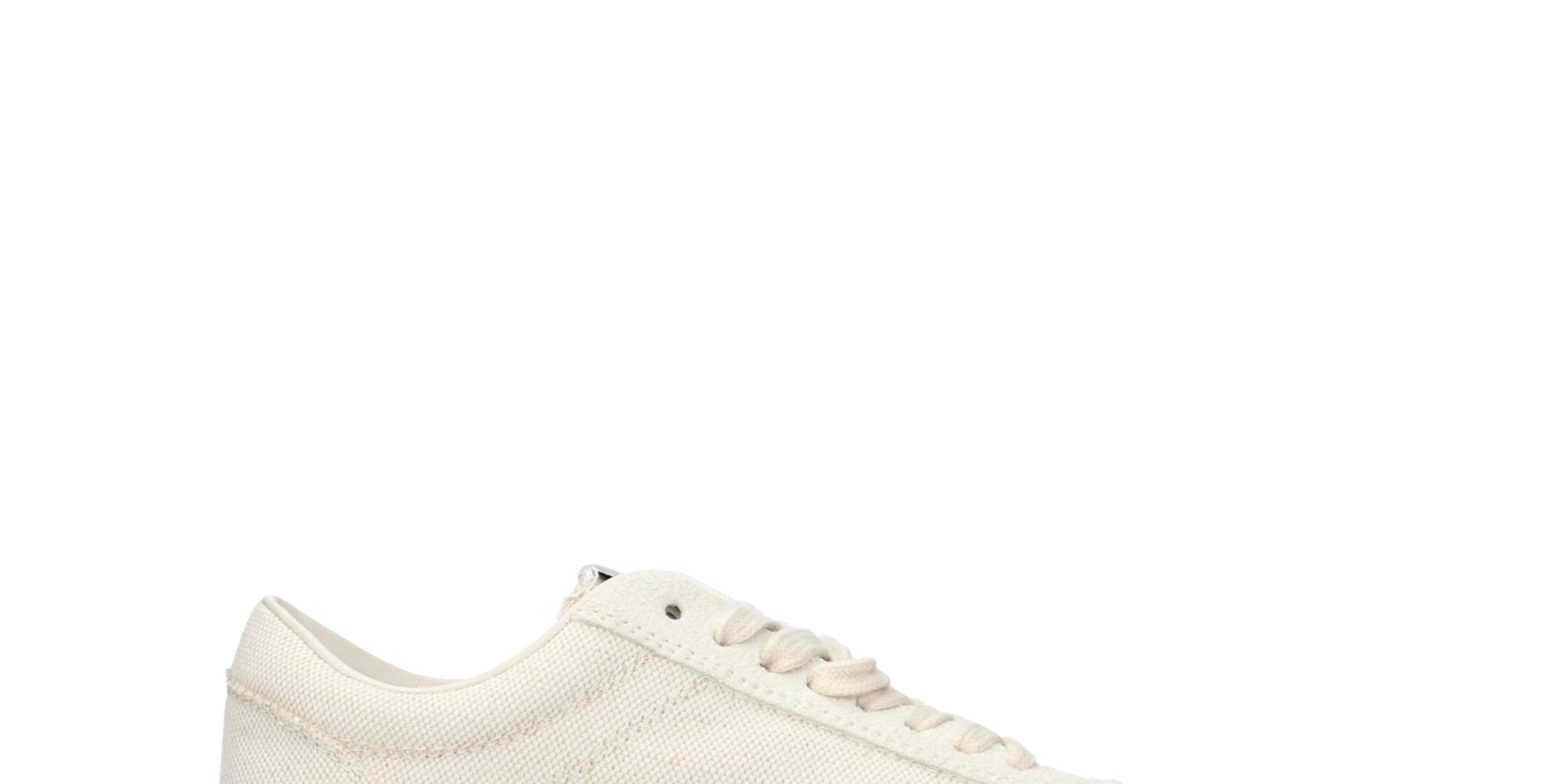 Jil Sander Beige Fabric Platform Sneakers