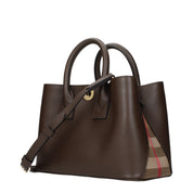 Burberry Brown Leather Handbags