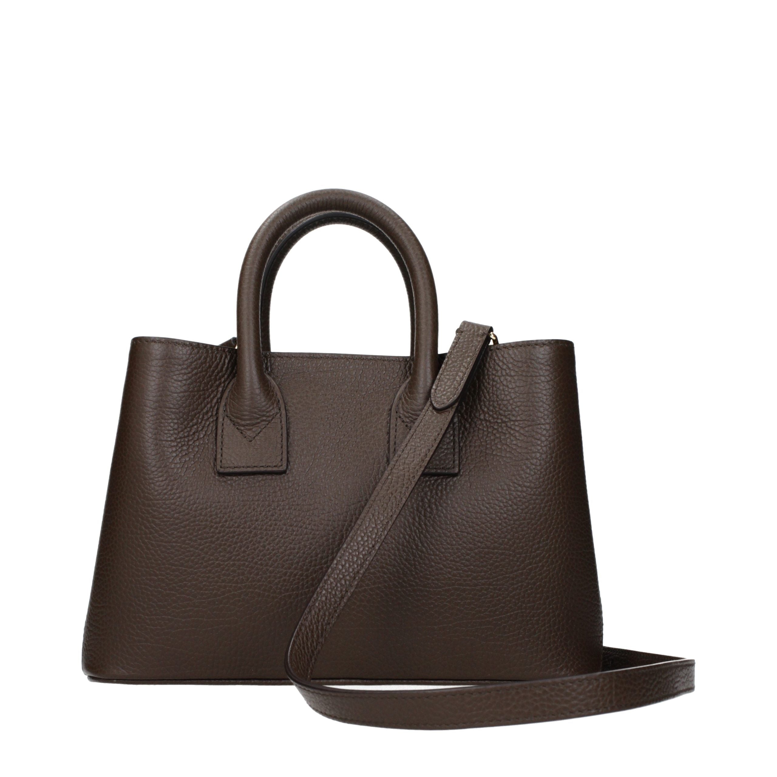 Burberry Brown Leather Handbags