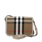Burberry Brown Fabric Crossbody Bags