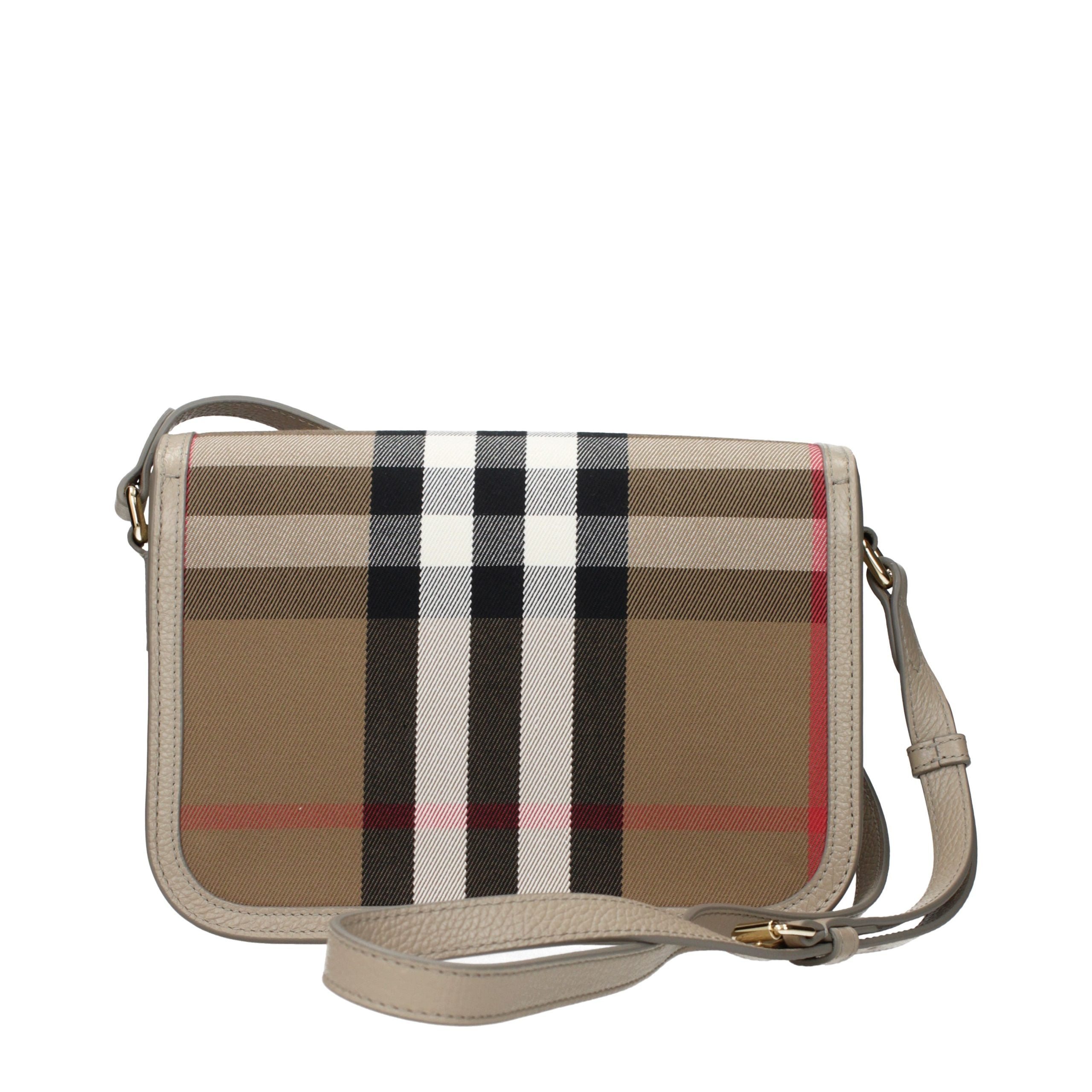 Burberry Brown Fabric Crossbody Bags