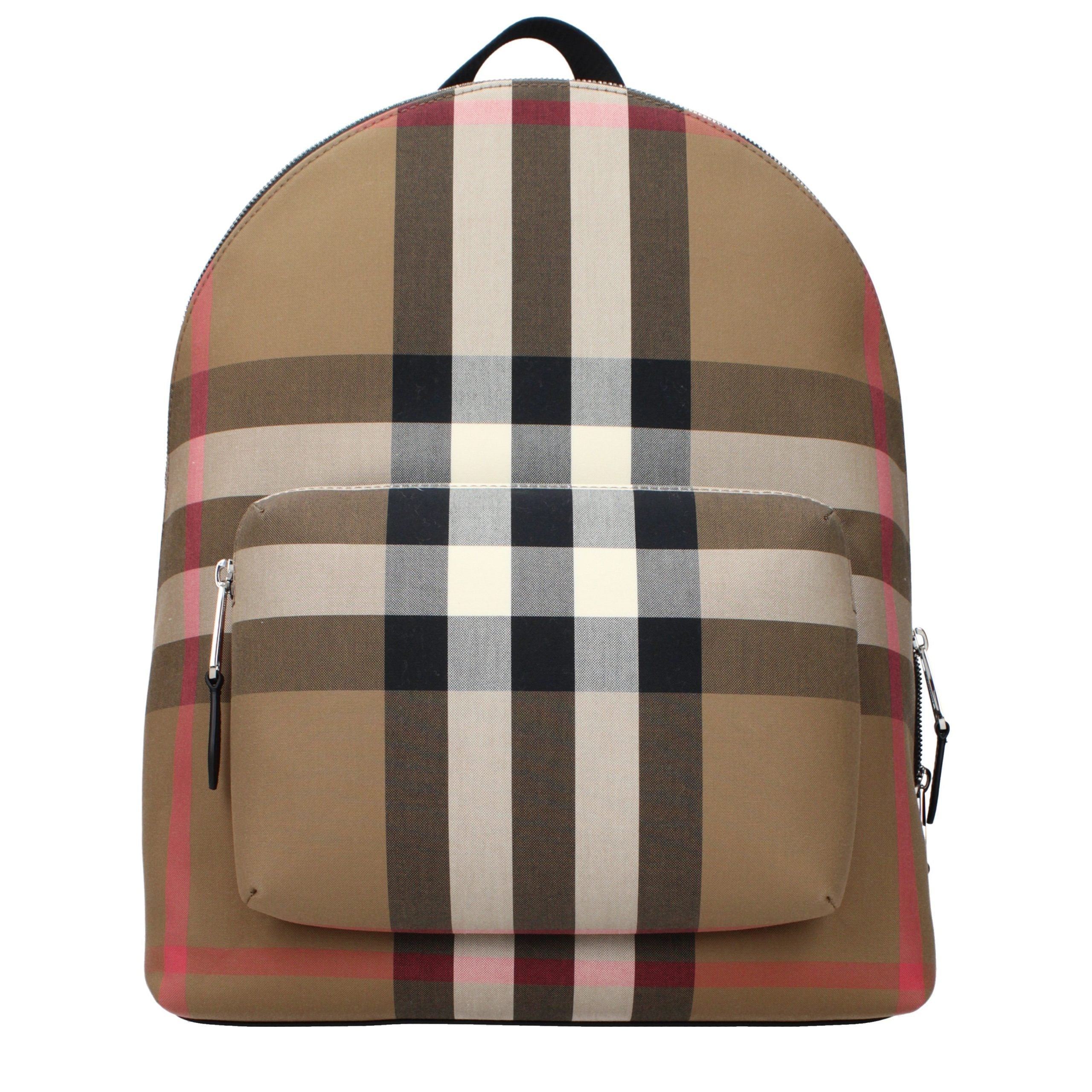 Burberry Beige Fabric Backpack