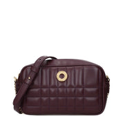 Burberry Red Leather Crossbody Bag
