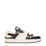 Jimmy Choo Beige Leather Sneakers