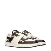 Jimmy Choo Beige Leather Sneakers