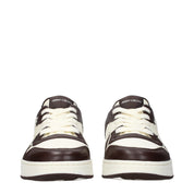 Jimmy Choo Beige Leather Sneakers